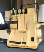 Singer overlock machine, Hobby en Vrije tijd, Naaimachines en Toebehoren, Ophalen of Verzenden, Zo goed als nieuw, Naaimachine