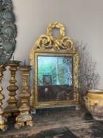 18e eeuws Franse bruidsspiegel, spiegel met kuif, Ophalen of Verzenden