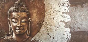 Gezocht: Schilderij “Buddha’s Influence” Size:150x60cm