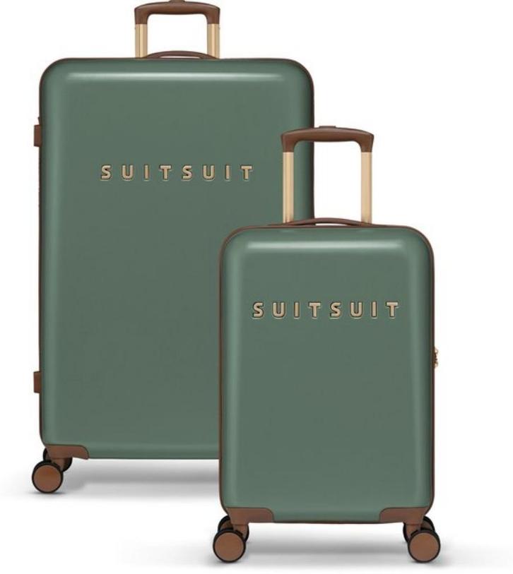 ✅NIEUW✅ SUITSUIT Seventies koffer 55/76 cm | Sea Spray, Sieraden, Tassen en Uiterlijk, Koffers, Nieuw, Hard kunststof, 70 cm of meer