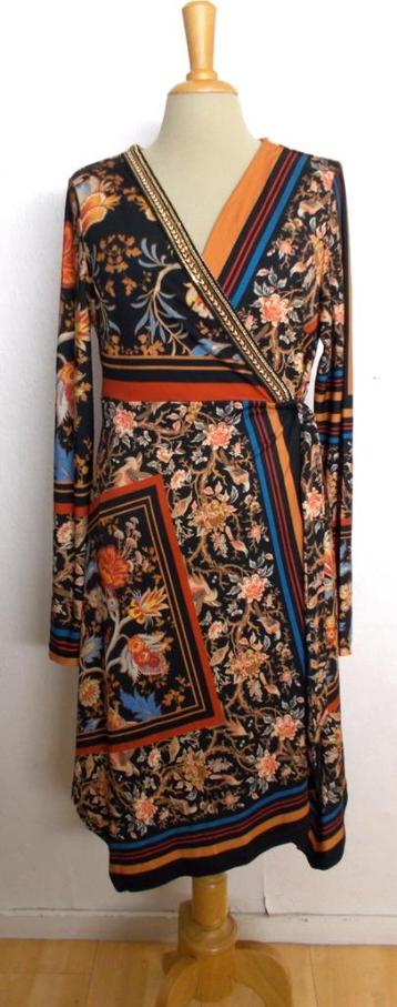 Leuke vogelprint wikkeljurk! M beschikbaar voor biedingen