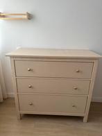 Ikea Hemnes ladekast - zalm/beige geverfd, Ophalen, 50 tot 100 cm, Zo goed als nieuw, Met lade(s)