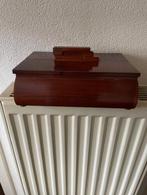 Art-deco  houten juwelenkistje / sierradenkistje, Ophalen of Verzenden