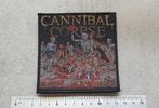 Cannibal Corpse vintage 2003 gore obsessed patch c11 metal, Verzenden, Nieuw, Kleding