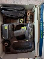 Festool schroefmachine T 15 + 3, Ophalen of Verzenden, Gebruikt, Boor- en Schroefmachine, Variabele snelheid