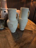 2 x sobere kruik vazen, Huis en Inrichting, Woonaccessoires | Vazen, Ophalen, Overige kleuren, Aardewerk of Porselein, Zo goed als nieuw