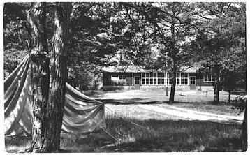 959882 Beekbergen 1957 Gld De Wildwal Postzegel afgeweekt  beschikbaar voor biedingen
