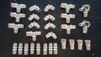 Partij Uponor 16mm perskoppelingen s press plus 28 stuks, Ophalen of Verzenden, Nieuw, Koper, Overige typen