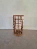 Mid century bamboo rotan paraplubak, Huis en Inrichting, Woonaccessoires | Paraplubakken, Overige materialen, Gebruikt, Onbekend