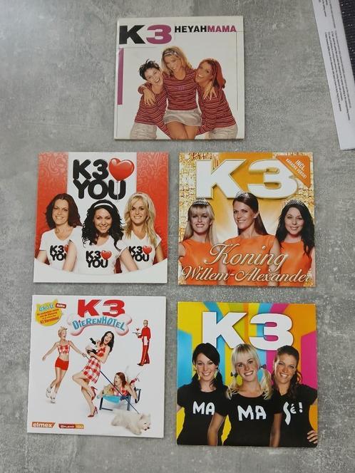 k3 cd singles 5 stuks nieuw, Cd's en Dvd's, Cd Singles, Nieuw in verpakking, Pop, 2 t/m 5 singles, Verzenden