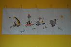 Wandkleed voor kinderkamper, vintage, 40 bij 106 cm, Kinderen en Baby's, Kinderkamer | Inrichting en Decoratie, Ophalen of Verzenden