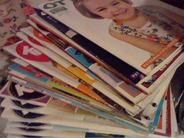 Knipmode´s en Ottobre Action tas vol 21 stuks OPHALEN!, Hobby en Vrije tijd, Kledingpatronen, Zo goed als nieuw, Overige typen