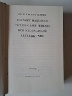 Beknopt Handboek Geschiedenis Nederlandse Letterkunde, Gelezen, Dr. G.P.M. Knuyvelder, Alpha, HBO