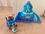 Little People Disney Frozen kasteel en slee, Ophalen, Zo goed als nieuw, Speelset, Met geluid