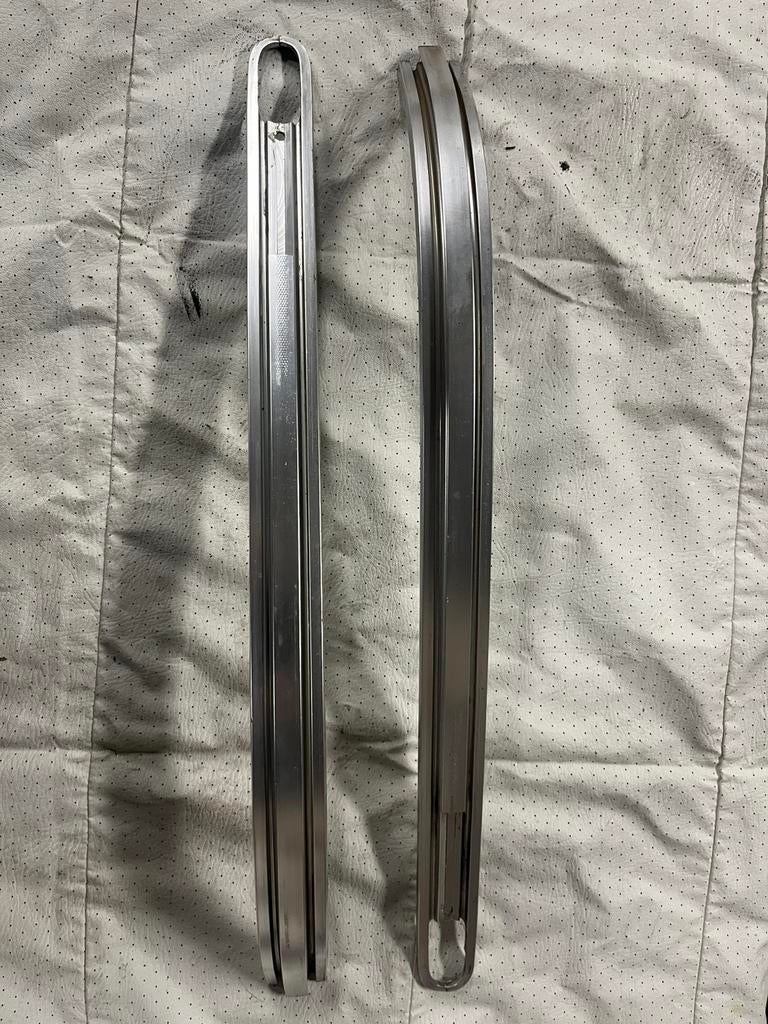 Porsche 911 type F bumperlijsten voor E en S auto, Auto-onderdelen, Gebruikt, Porsche, Ophalen of Verzenden, Bumper