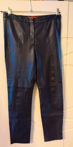 Leren broek EDC maat 36, Kleding | Dames, Verzenden, Zwart, Zo goed als nieuw, Maat 36 (S)