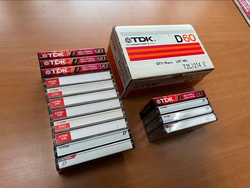 TDK D90 CassetteBandjes Cassette Bandjes MC Audio Tapes, Cd's en Dvd's, Cassettebandjes, Ophalen of Verzenden