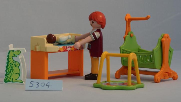 Inrichting Herenhuis 5303, Kinderen en Baby's, Speelgoed | Playmobil, Gebruikt, Los playmobil, Ophalen of Verzenden