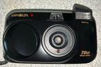 Minolta 70W Riva Zoom Compacte Analoge Point & Shoot Camera, Ophalen of Verzenden, Zo goed als nieuw, Compact, Minolta