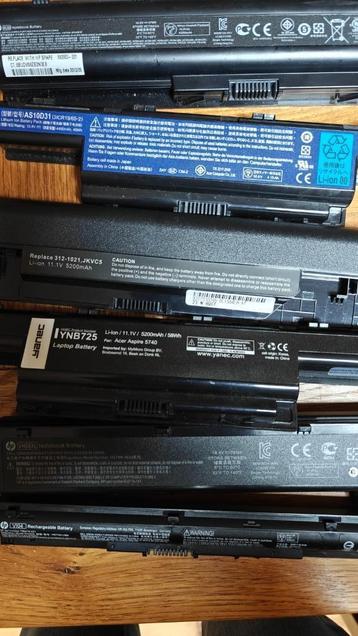 LAPTOP batterijen OPRUIMING beschikbaar voor biedingen
