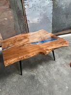 Epoxy boomstamtafel salontafel bijzettafel, Ophalen, 50 tot 100 cm, Zo goed als nieuw, Minder dan 50 cm