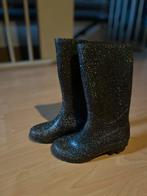 Hoge glitter regenlaarzen - maat 30.5, Ophalen of Verzenden, Zo goed als nieuw, Zwart, Regenlaarzen