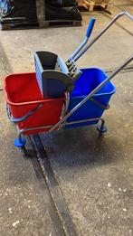 Dweilwagen met 2 emmers en uitwringer, Ophalen, Dweilemmer, -bak, of -wagen