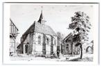 Bronkhorst, Kapel. Tekening Jan de Beyer. Opruimingskaart, Verzenden, 1980 tot heden, Ongelopen, Gelderland