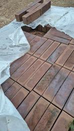 11.5M2 GEBAKKEN WAALTJES voor €250,-, Tuin en Terras, Tegels en Klinkers, Ophalen of Verzenden, Zo goed als nieuw, Beton, Klinkers