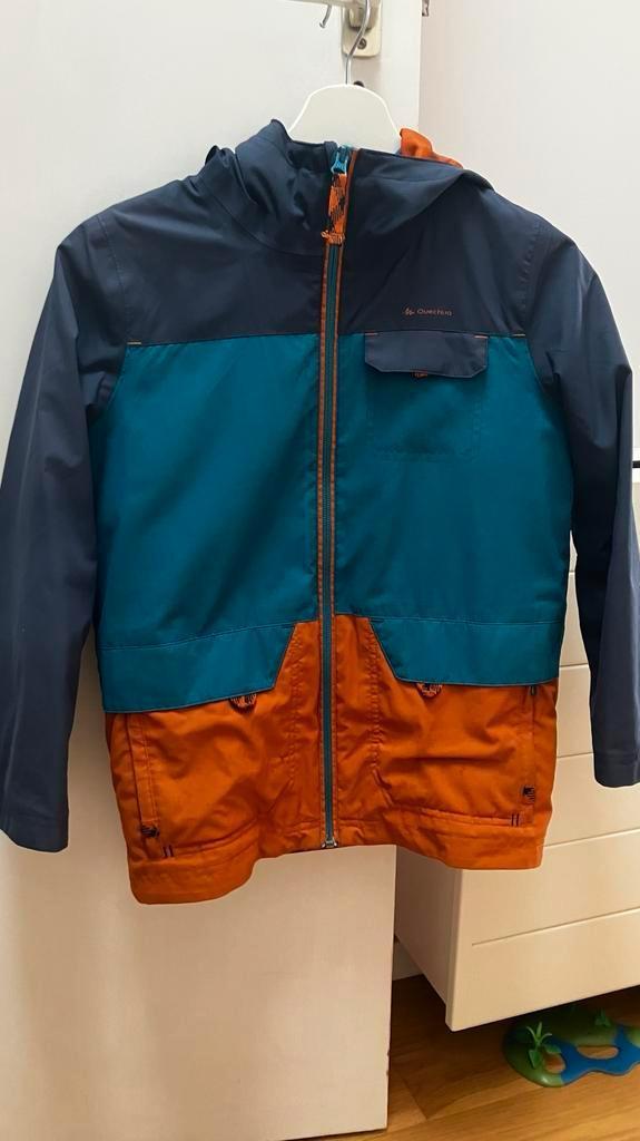 Winterjas en herfstjas in 1 Decathlon, Kinderen en Baby's, Kinderkleding | Maat 128, Gebruikt, Jongen of Meisje, Jas, Ophalen of Verzenden