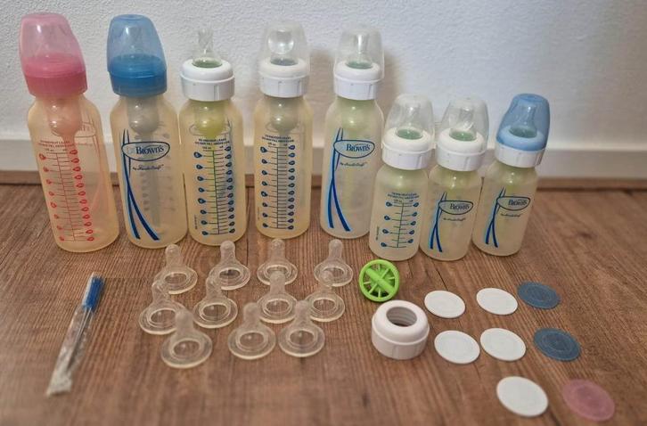Dr. Brown flessen, Kinderen en Baby's, Babyvoeding en Toebehoren, Zo goed als nieuw, Overige typen, Ophalen
