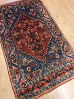 Vintage handgeknoopt perzisch tapijt malayer antiek 193x112, Info@SlatsAntiek.nl, Crème, Gebruikt, 100 tot 150 cm