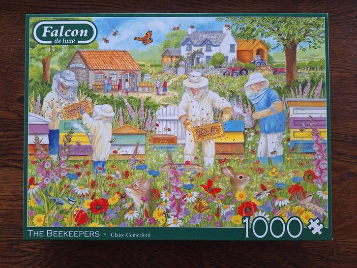 Falcon Puzzels 1000 🧩🧩, Hobby en Vrije tijd, Denksport en Puzzels, Zo goed als nieuw, 500 t/m 1500 stukjes, Ophalen of Verzenden