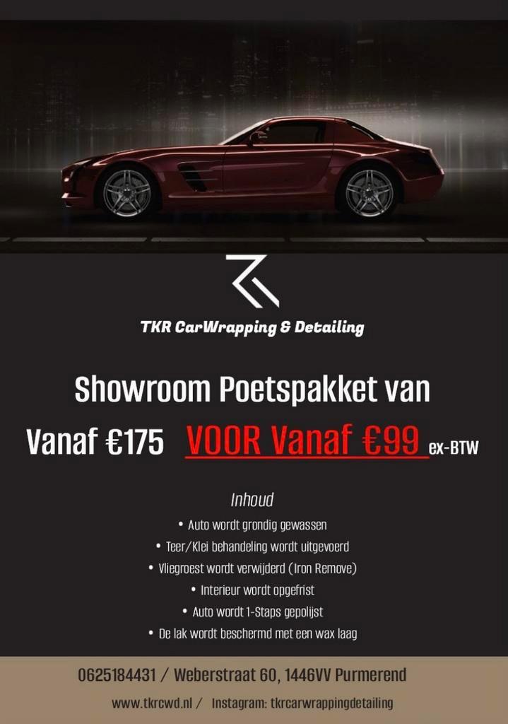 Wil jij je auto laten poetsen? Neem snel contact op!, Auto diversen, Overige Auto diversen, Ophalen