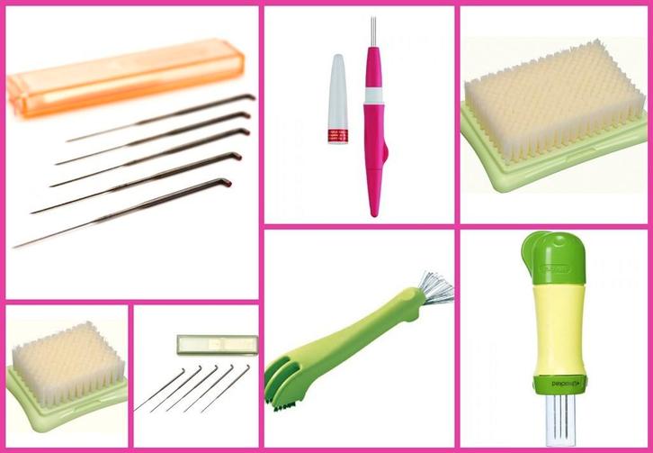 Clover viltnaaldhouder viltblok vilthandje | naaldvilten va, Hobby en Vrije tijd, Vilt, Nieuw, Gebruiksvoorwerp, Wolvilt, Verzenden