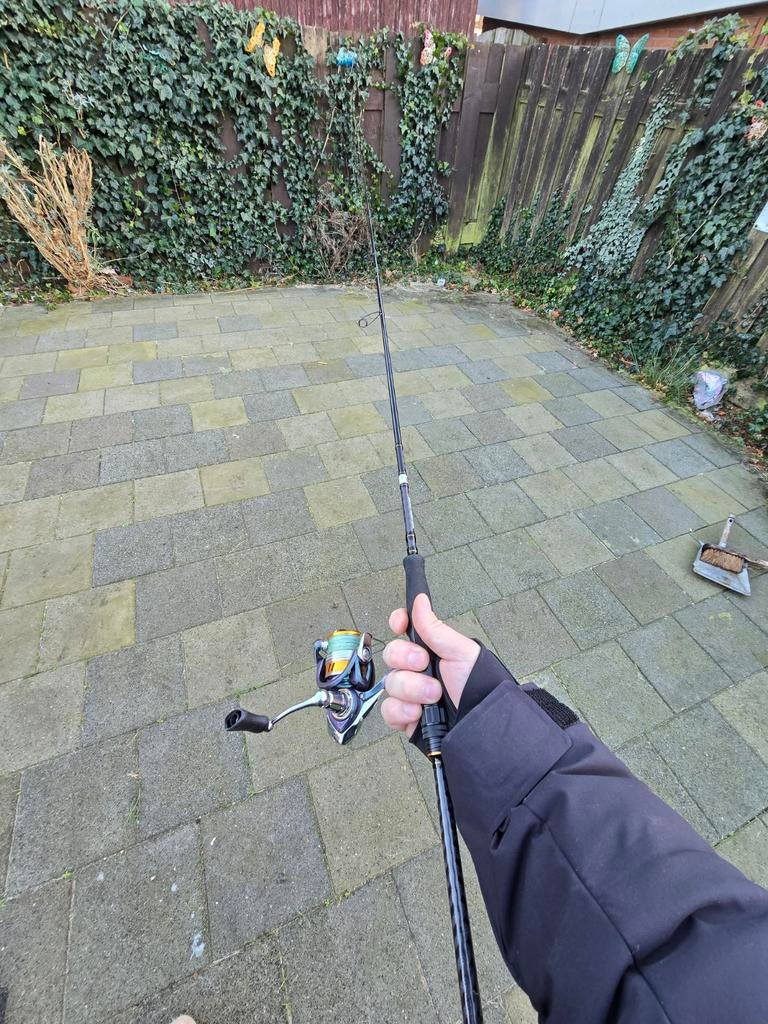 Savage Gear SG2 + Daiwa Regal LT Spinmolen - Complete Set, Ophalen of Verzenden, Complete set
