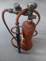 Karwei flesje . Gasbrandertje. Soldeerflesje, Ophalen of Verzenden, Gebruikt