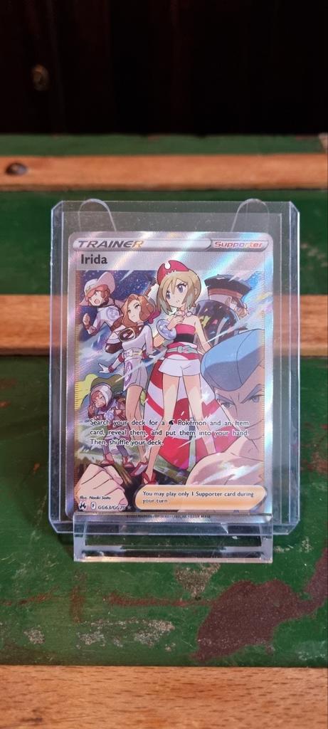 Irida CRZ GG63/GG70, Hobby en Vrije tijd, Verzamelkaartspellen | Pokémon, Zo goed als nieuw, Losse kaart, Foil, Ophalen of Verzenden