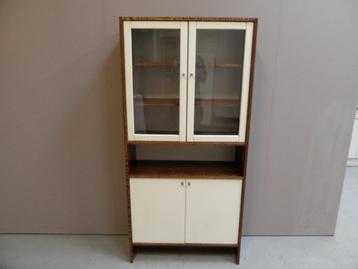 Vintage Pastoe vitrinekast  sideboard  boekenkast