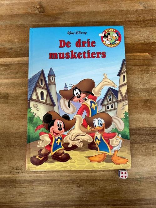 De drie musketiers Disney Boekenclub boek, Boeken, Kinderboeken | Jeugd | onder 10 jaar, Gelezen, Fictie algemeen, Ophalen of Verzenden