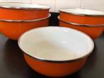 Set van 5 emaille schalen., Ophalen, Huis en Inrichting