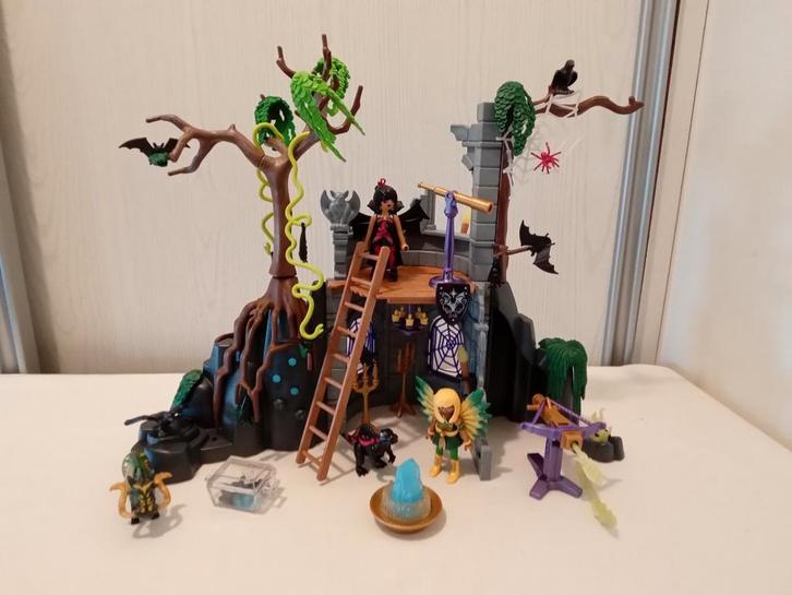 Playmobil 70807 Ayuma vleermuis ruïne compleet, Kinderen en Baby's, Speelgoed | Playmobil, Zo goed als nieuw, Complete set, Ophalen of Verzenden