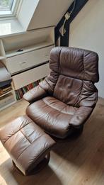 Stressless Reno maat L in nieuwstaat, Huis en Inrichting, Ophalen, Zo goed als nieuw