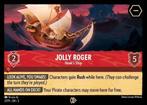 Disney Lorcana Promo - P1-027 - Jolly Roger - Hook's Ship, Ophalen of Verzenden, Nieuw, Losse kaart, Foil