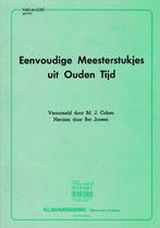 M.J.COHEN - Eenvoudige Meesterstukjes uit Ouden Tijd -KLAVAR, Muziek en Instrumenten, Gebruikt, Ophalen of Verzenden