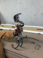 2 chromen kranen, Ophalen, Zo goed als nieuw, Minder dan 100 cm, Wasbak of Wastafel