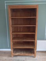 Teak Boekenkast - 100x43x200cm, Huis en Inrichting, Kasten | Boekenkasten, Ophalen, Met plank(en), Gebruikt, 100 tot 150 cm