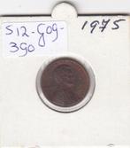 S12-G09-0390 Verenigde Staten 1 cent 1975  KM# 201 XF Lincol, Postzegels en Munten, Munten | Amerika, Losse munt, Verzenden, Noord-Amerika