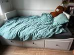 IKEA HEMNES bedbank, Ophalen, Verstelbaar, Wit, Tweepersoons