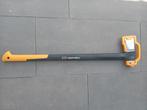 Kloofbijl Fiskars X27 amper gebruikt, Tuin en Terras, Hand-tuingereedschap, Ophalen of Verzenden, Zo goed als nieuw, Bijl, Fiskars